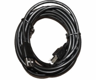 Kabel USB A-B 3m 2.0 HQ Black    GEMBIRD