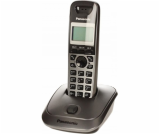 Stolný telefón Panasonic KX-TG2511PDM čierno-strieborný