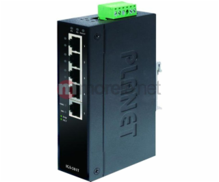 Planet switch IGS-501T, průmysl.verze 5x10/100/1000, DIN,...