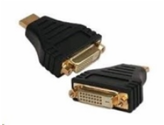 GEMBIRD Kabel redukce HDMI Male na DVI Female (zlacené kontakty, čený)