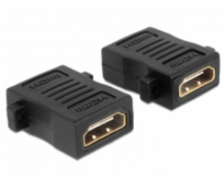 Delock Adaptér HDMI A samice > samice s otvory pro šrouby