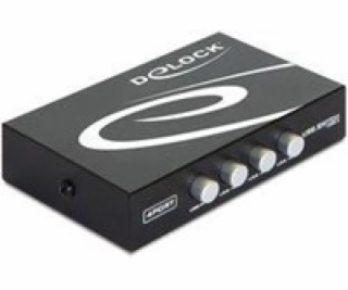 DeLOCK 87634 Switch USB manuell 4 Port 4x USB-B Buchse au...