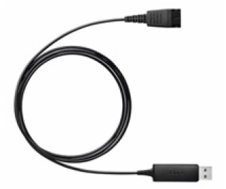 Jabra Link 230, USB enabler QD to USB, Plug & Play