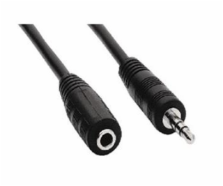 Kabel prodlužovací Jack 3,5(M) - Jack(F), 3m