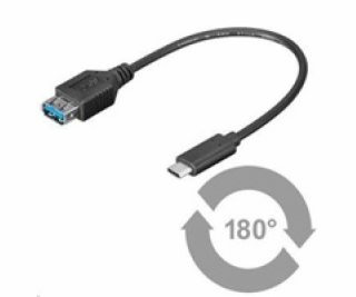 PREMIUMCORD Adaptér USB 3.1 C/male - USB 3.0 A/female, OT...