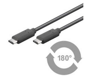 PremiumCord Kabel USB 3.1 konektor C/male - USB 3.1 konek...