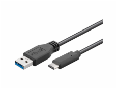 Kabel USB 3.1 konektor C/male - USB 3.0 konektor A/male ,0,5m