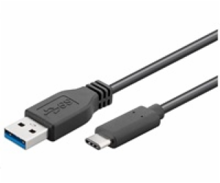 Kabel USB 3.1 konektor C/male - USB 3.0 konektor A/male ,1m