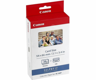 Canon KC36IP papír 86x54mm 36ks do termosublimační tiskárny