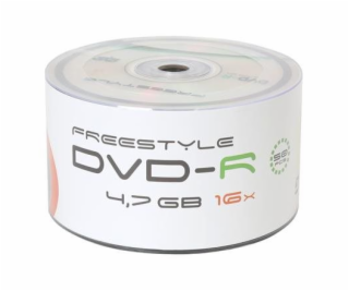 Platinet Freestyle DVD-R 4,7GB 16x, spindle, 50ks (OMDF50-)