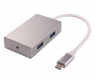 Přepínač USB3.1 hub 4x USB3.0 ,hliníkové pouzdro