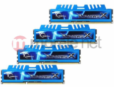 Pamäť G.Skill RipjawsX, DDR3, 32 GB, 1600 MHz, CL9 (F3-1600C9Q-32GXM)