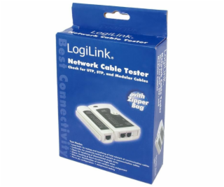 Tester káblov pre konektory RJ11, RJ12, RJ45 so vzdialeno...