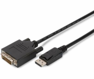 Digitus DisplayPort - kábel DVI-D 3m čierny (AK-340301-03...