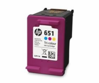 HP C2P11AE Ink Cart No. 651 pro DJ 5645, 5575, 300 stran,...