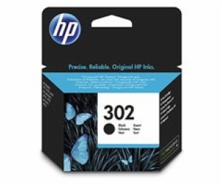 HP 302 Black Original Ink Cartridge, , F6U66AE