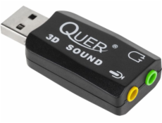 Zvuková karta Quer USB 5.1 Quer (KOM0638)