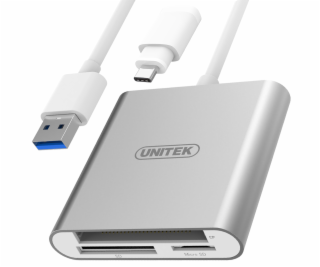 Čítačka Unitek USB 3.0 / USB-C (Y-9313D)