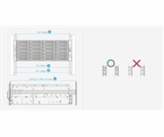 QNAP A02 rail kit, max. load 45 kg (RAIL-A02-90)