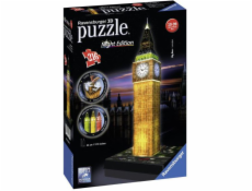 Puzzle 216 elementów 3D Big Ben Nocą