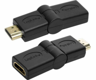 Adaptér AV LogiLink HDMI - HDMI czarny (AH0011)