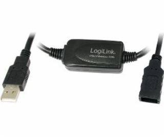 Kábel USB LogiLink Kábel USB 2.0 s aktívnym zosilňovačom ...