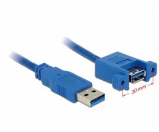 Delock kabel USB 3.0 Type-A samec > USB 3.0 Type-A samice...