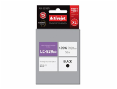 Activejet AB-529BN ink for Brother printer; Brother LC529Bk replacement; Supreme; 58 ml; black