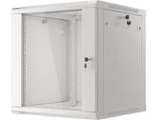 Lanberg závesná skriňa, 19, 12U, 600x600, šedá, (FLAT PACK) (WF01-6612-10S)