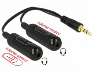 Delock audio rozbočovač stereo jack samec 3.5 mm 3 pin > ...