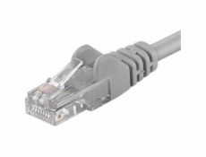 PREMIUMCORD Patch kabel UTP RJ45-RJ45 CAT5e 7m šedá