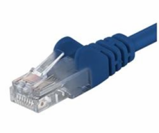 PREMIUMCORD Patch kabel UTP RJ45-RJ45 CAT5e 5m modrá