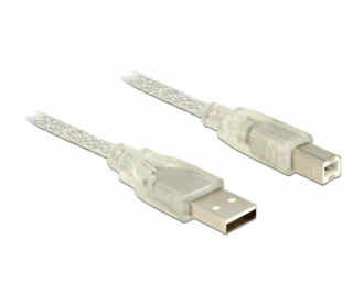 Delock Kabel USB 2.0 Typ-A samec > USB 2.0 Typ-B samec 5m...