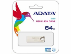 ADATA Flash Disk 64GB UV210, USB 2.0 Dash Drive, kovový