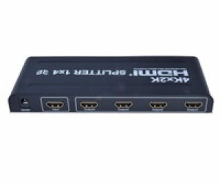 PremiumCord HDMI splitter 1-4 porty, kovové pouzdro, 4K, ...