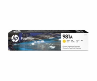 HP 981A Yellow Original PageWide Cartridge