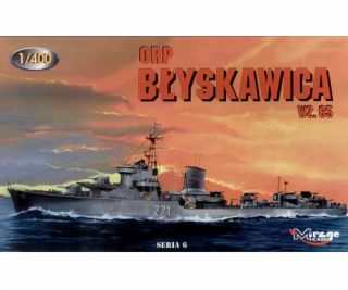 Model plastikowy ORP Błyskawica wz. 65