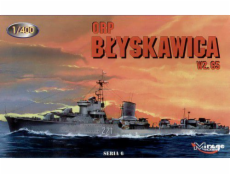 Model plastikowy ORP Błyskawica wz. 65