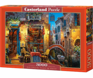 Puzzle 3000 dielikov Jedinečné miesto v Benátkach