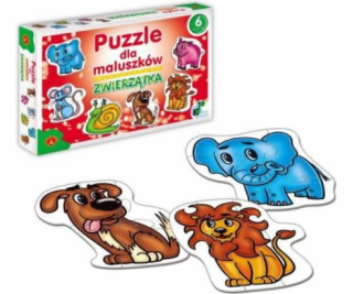 Alexander Puzzle pre bábätká – Zvieratká (0535)