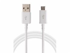 Samsung datový kabel EP-DG925UWE, micro USB, bílá (bulk)