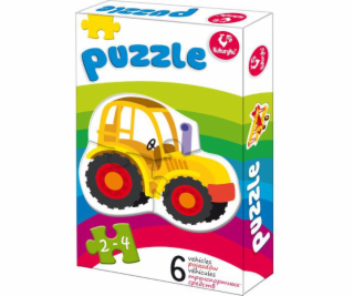 Promätok First Puzzle, Vehicles - 0338