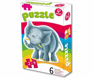 Promatek PROMATEK Prvé puzzle, Zvieratká 2 - 0314