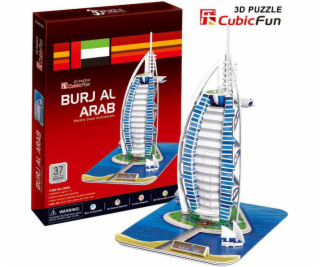 Puzzle 3D Budynek Burj Al Arab