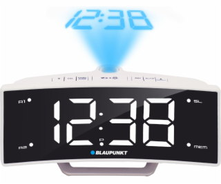 Blaupunkt CRP7WH radio Clock Black  White