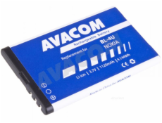 Náhradní baterie AVACOM Baterie do mobilu Nokia 5530, CK300, E66, 5530, E75, 5730, Li-Ion 3,7V 1120mAh (náhrada BL-4U)