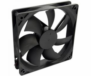 Akyga Ventilátor 12cm černý