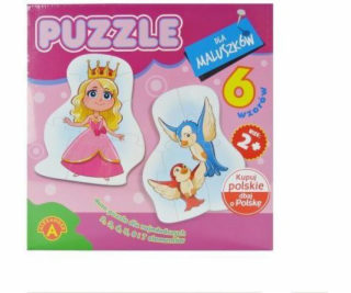 Puzzle dla maluszków Królewna