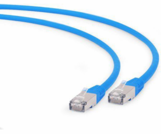 PATCH KABEL S/FTP cat.6a LSZH 0.5m blue