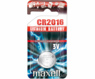 AVACOM knoflíková baterie CR2016 Maxell Lithium 1ks Blistr